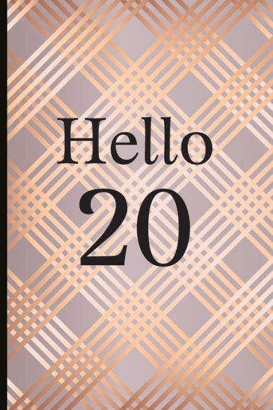Hello 20: A Beautiful 20th Birthday Gift And Keepsake To Write Down Special Moments