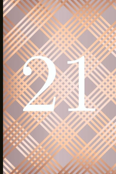 21: A Beautiful 21th Birthday Gift And Keepsake To Write Down Special Moments - 9781791950880