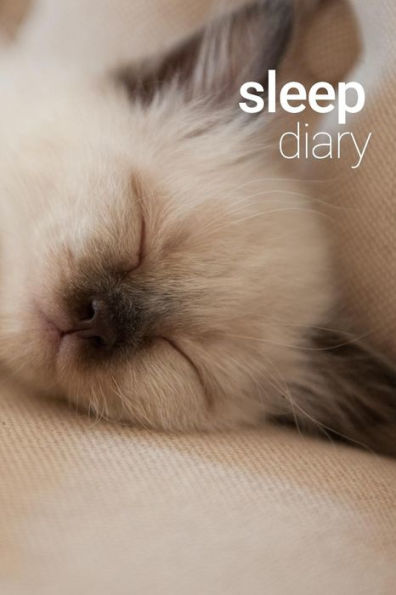 Sleep Diary - Sleepy Siamese Kitten