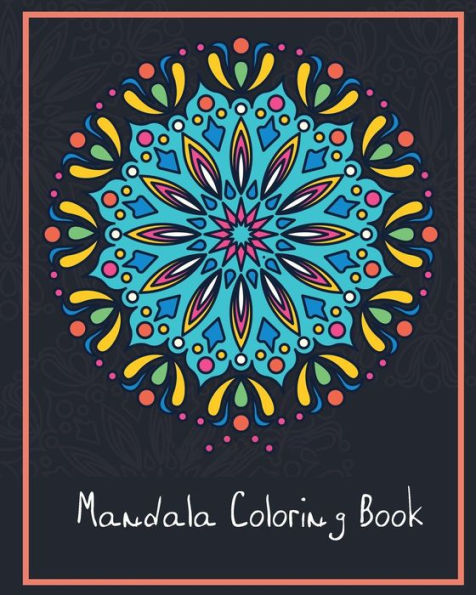 Mandala Coloring Book : 50 Designs Flower Mandala For Adults