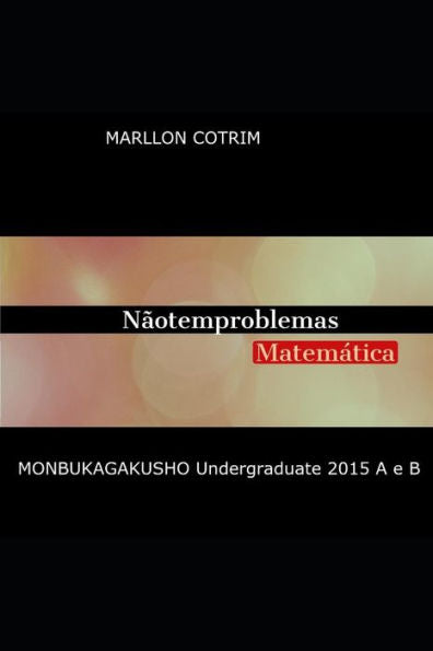 Monbukagakusho Undergraduate 2015 A E B