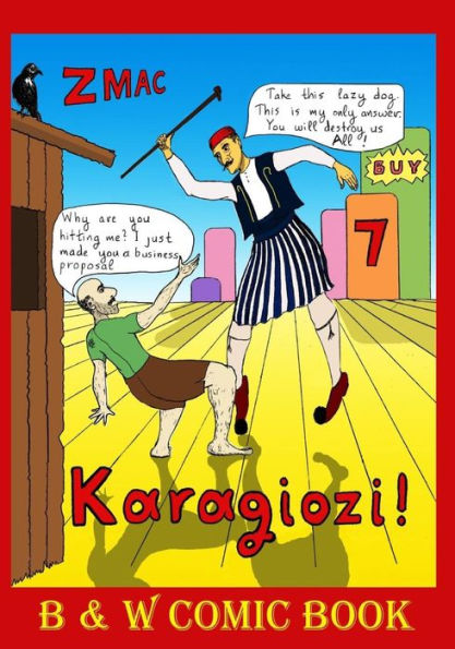 Karagiozi !: B & W Comic Book