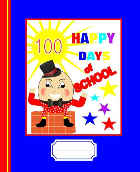100 Happy Days Of School: Humpty Dumpty Nursery Rhyme Graphic