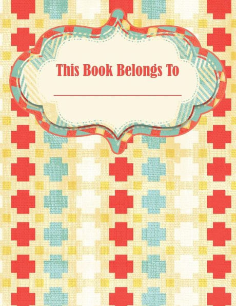 Hexagonal Chemistry Lab Book: 8.5 x 11 | Chemistry School Graph Paper | Cross Design