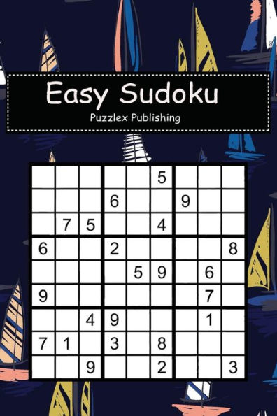 Easy Sudoku: Sudoku Puzzle Game For Beginers With Colorful wind surf seamless pattern cover