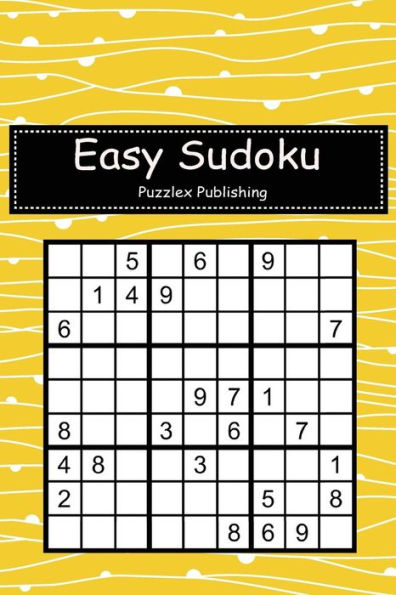 Easy Sudoku: Sudoku Puzzle Game For Beginers With Abstract design pattern cover