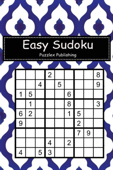 Easy Sudoku: Sudoku Puzzle Game For Beginers With ceramic pattern Islamic style cover