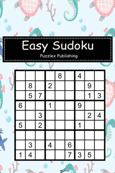Easy Sudoku: Sudoku Puzzle Game For Beginers With Cute fish sea horse and turtle cover
