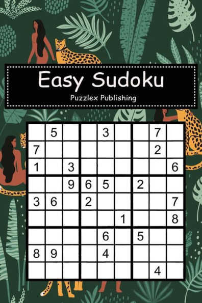 Easy Sudoku: Sudoku Puzzle Game For Beginers With Forest human leopard style cover