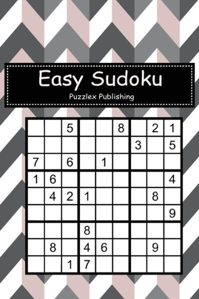Easy Sudoku: Sudoku Puzzle Game For Beginers With minimal pattern style cover