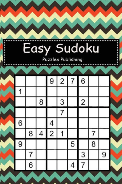 Easy Sudoku: Sudoku Puzzle Game For Beginers With minimal chevron pattern cover