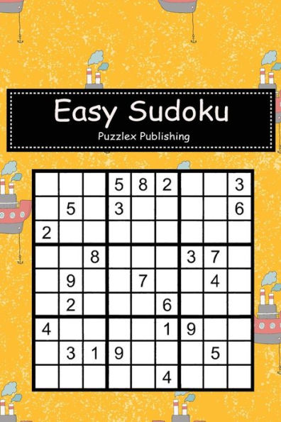 Easy Sudoku: Sudoku Puzzle Game For Beginers With Seamless pattern ship cover