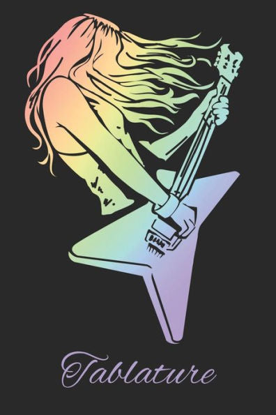 Tablature: 100 Page Guitar Tablature Book