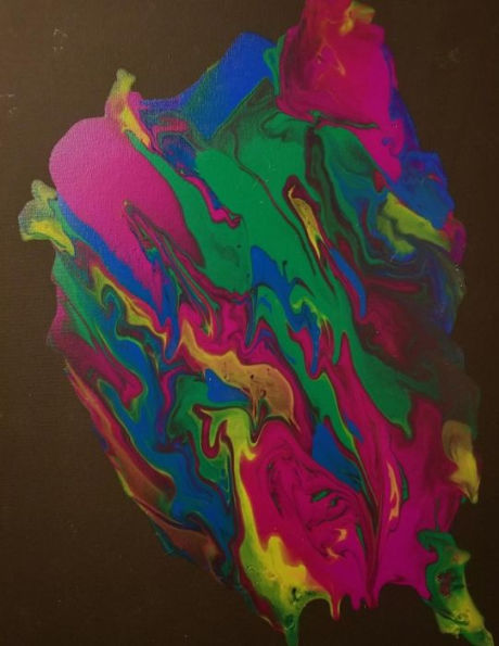 Sketchbook : Original Abstract Art Cover