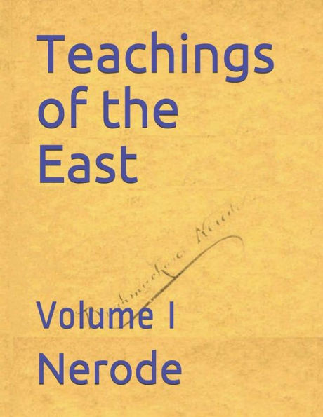 Teachings Of The East