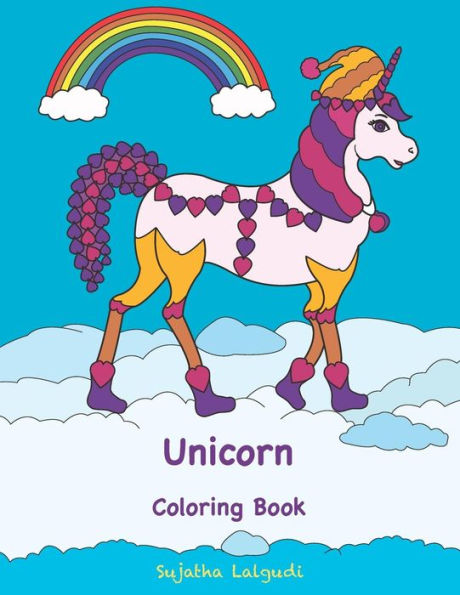 Unicorn Coloring Book : Valentine's Day Gift For Girls, Unicorns