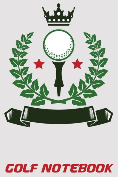 Golf Notebook: 6x9 golf log book with scorecards and monthly stats tracker