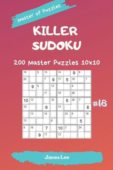 Master Of Puzzles - Killer Sudoku 200 Master Puzzles 10X10