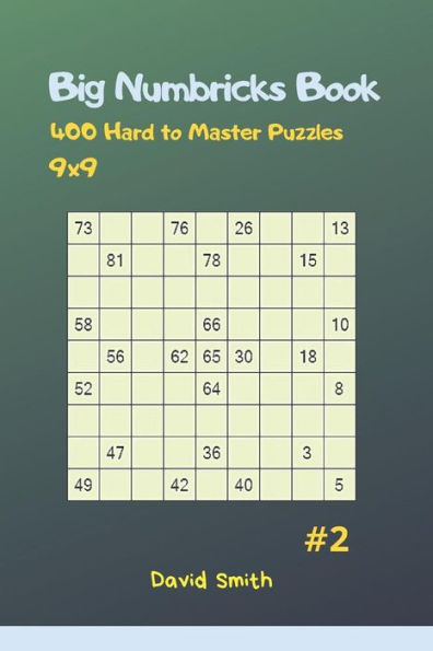 Big Numbricks Book - 400 Hard to Master Puzzles 9x9 vol.2