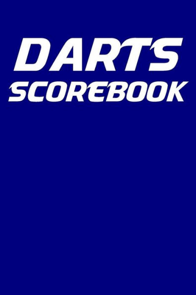 Darts Scorebook: 6x9 darts scorekeeper with checkout chart and 100 scorecards - 9781794696174