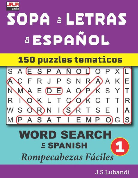 Sopa De Letras En Espa?ol (Word Search In Spanish)