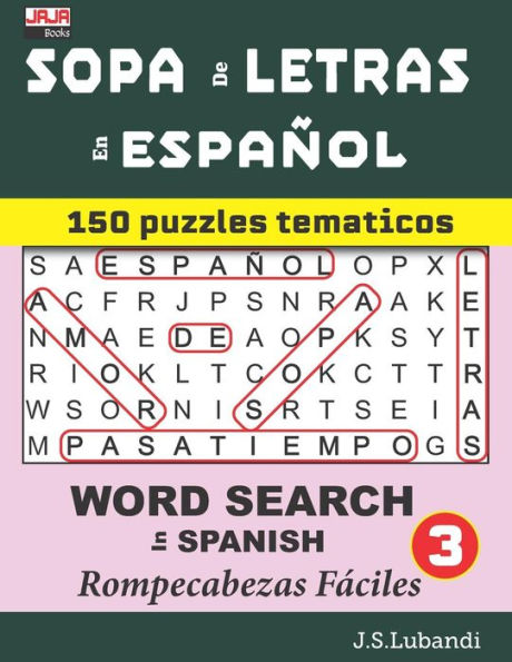 Sopa De Letras En Espa?ol (Word Search In Spanish) - 9781795164399