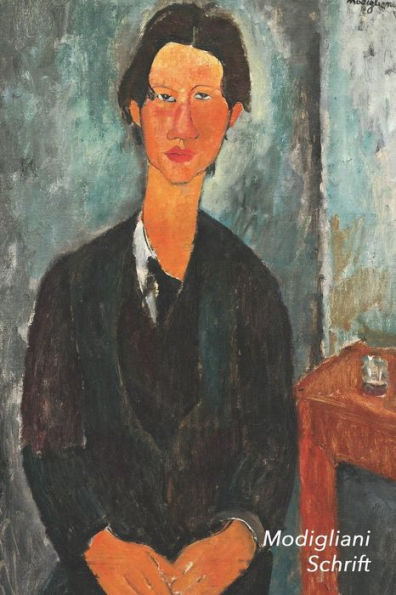 Modigliani Schrift: Chaim Soutine - Trendy & Hip Notitieboek - Ideaal Voor School, Studie, Recepten Of Wachtwoorden