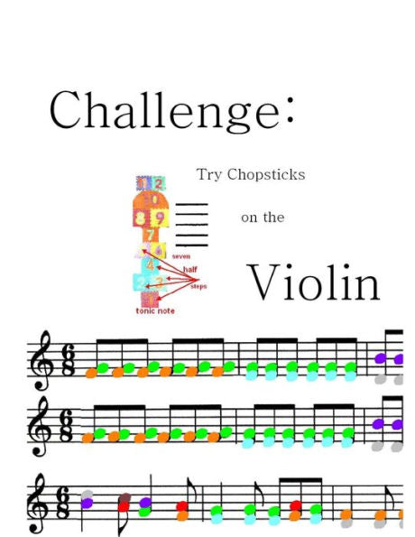 Palillos para violín: divertidos ejercicios diarios: fortalece tus dedos y lee a primera vista