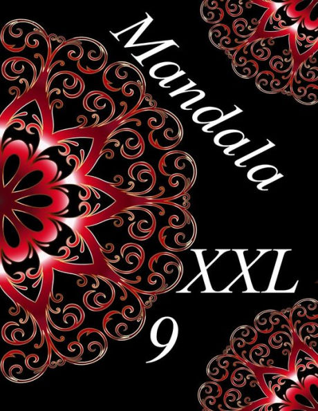 Mandala Xxl 9 : Coloriages Pour Adultes - Coloriage Anti-Stress
