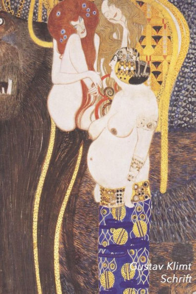 Gustav Klimt Schrift: Beethovenfries | Artistiek Dagboek | Ideaal Voor School, Studie, Recepten of Wachtwoorden | Stijlvol Notitieboek voor Aantekeningen (Dutch Edition)
