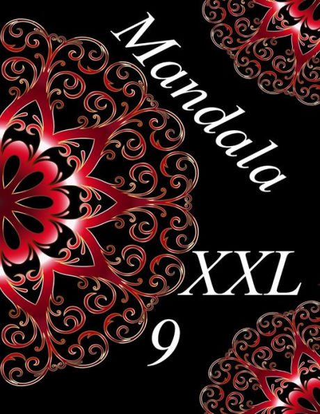 Mandala Xxl 9: Antistress Libro Da Colorare Per Adulti