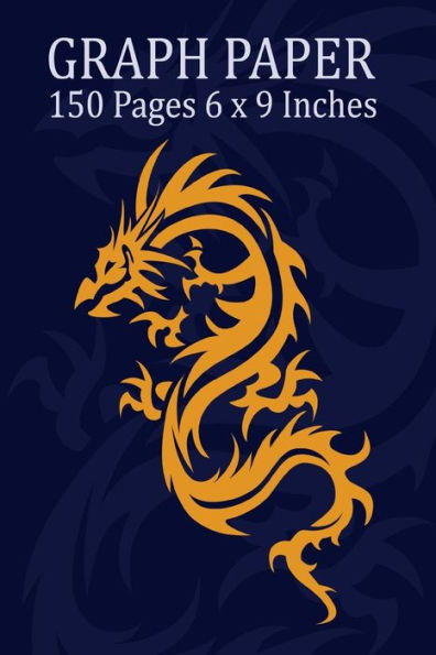 Graph Paper: 150 Pages 6 x 9 Inches