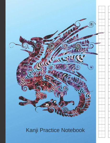 Kanji Practice Notebook: Japanese Writing Genkouyoushi Paper A Workbook To Write Kanji, Kana, Katakana or Hiragana