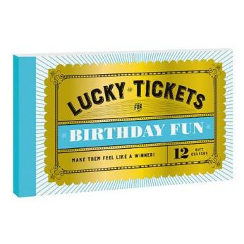 Lucky Tickets For Birthday Fun : 12 Gift Coupons