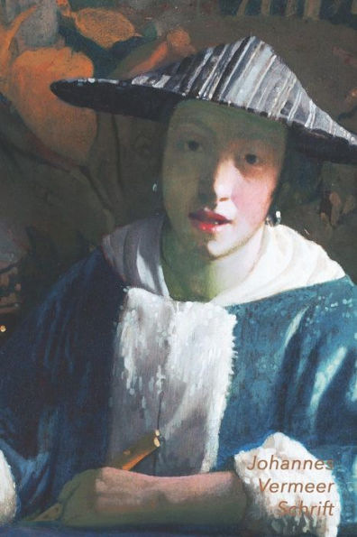 Johannes Vermeer Schrift: Meisje met de Fluit | Ideaal Voor School, Studie, Recepten of Wachtwoorden | Stijlvol Notitieboek voor Aantekeningen | Artistiek Dagboek (Dutch Edition)