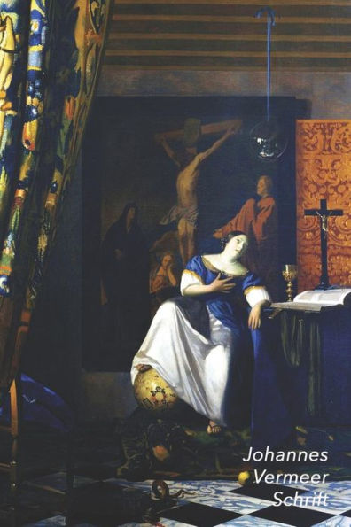 Johannes Vermeer Schrift: Allegorie op het Geloof | Artistiek Dagboek voor Aantekeningen | Stijlvol Notitieboek | Ideaal Voor School, Studie, Recepten of Wachtwoorden (Dutch Edition)