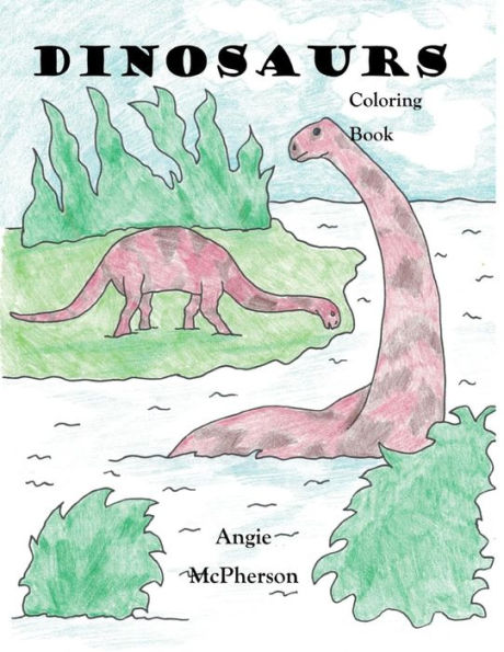 Dinosaurs: Coloring Book - 9781797470818