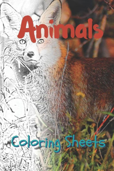 Animals Coloring Sheets: 30 animals drawings,coloring sheets adults relaxation, coloring book for kids, for girls, volume 7