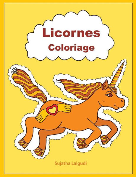 Licornes Coloriage: Livre De Coloriage Licorne