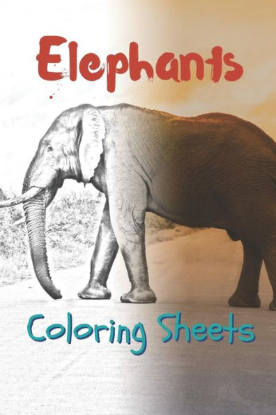 Elephant Coloring Sheets: 30 elephant drawings,coloring sheets adults relaxation, coloring book for kids, for girls, volume 5