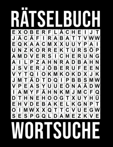 Wortsuchrätsel In Großdruck - Für Erwachsene : Über 100 Knifflige Buchstabenpuzzle Rätsel - Extra Große Schrift - Schriftgröße 33 - Für Menschen Mit Sehschwäche