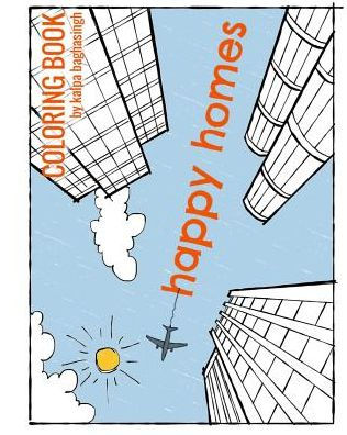 Happy Homes: Coloring Book for Kids