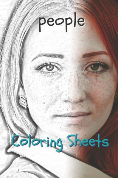 People Coloring Sheets: 30 People Drawings, Coloring Sheets Adults Relaxation, Coloring Book For Kids, For Girls - 9781797941400