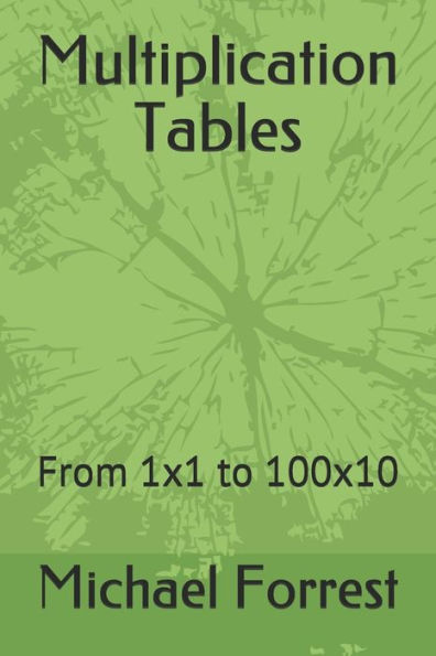 Multiplication Tables: From 1X1 To 100X10