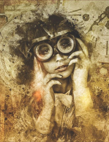 Steampunk Aviator Composition Notebook