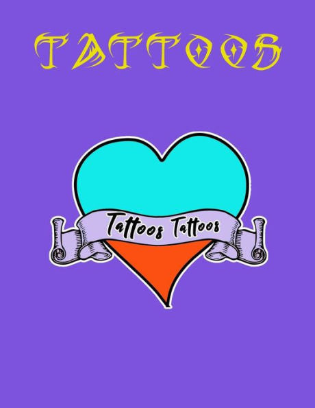 Tattoos Tattoos Tattoos: Tattoo Skizzen Buch / 7 Leere Felder Pro Seite