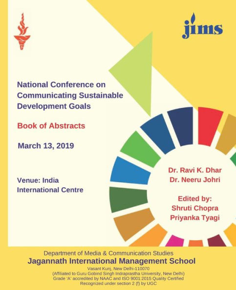 National Conference On Communicating Sustainable Development Goals: Book Of Abstracts