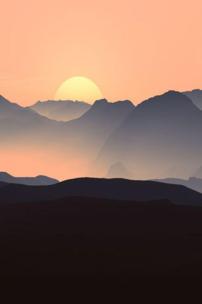 Mountain Sunset: A Beautiful Sight.