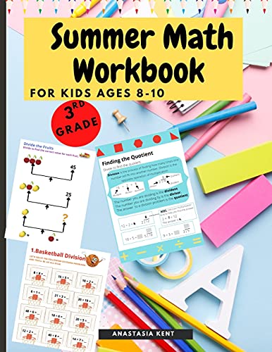 Summer Math Workbook For Kids Ages 8-10: Brain Challenging Math Activity Workbook 3Rd Grade For Kids, Toddlers - 9781803530024