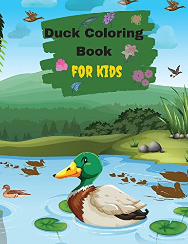 Ducks Coloring Book For Kids And Toddlers - 9781803536699